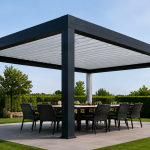 Hazır Pergola 6,50 × 4 m – 2,50 m Ön Direk