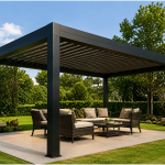 Hazır Pergola 6 × 4 m – 2,50 m Ön Direk