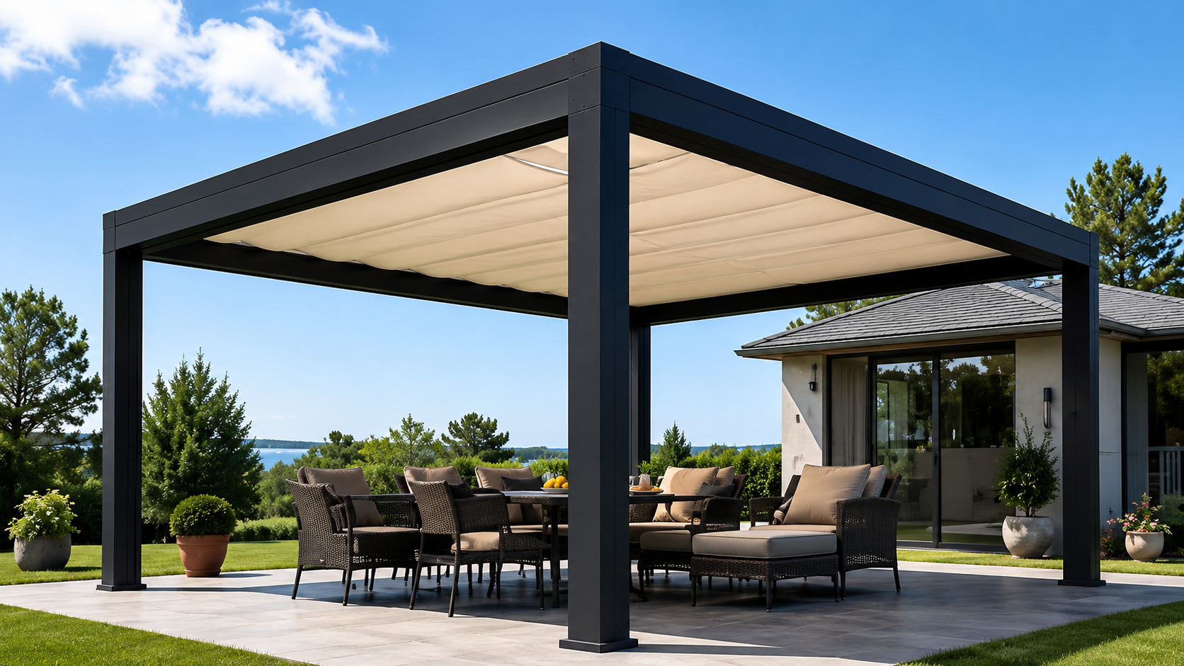 ChatGPT Image 30 Tem 2026 17_34_22 Hazır Pergola 6 × 3,50 m – 2,75 m Ön Direk - Görsel 1