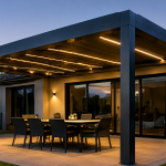 Hazır Pergola 5,50 × 4 m – 2,50 m Ön Direk