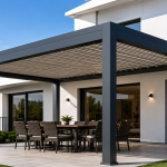 Hazır Pergola 5 × 4 m – 3 m Ön Direk