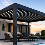 Hazır Pergola 5 × 3 m – 2,75 m Ön Direk
