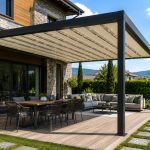 Hazır Pergola 5 × 3,50 m – 2,50 m Ön Direk