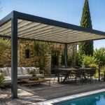 Hazır Pergola 5 × 3 m – 2,75 m Ön Direk