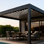 Hazır Pergola 5 × 3 m – 2,50 m Ön Direk
