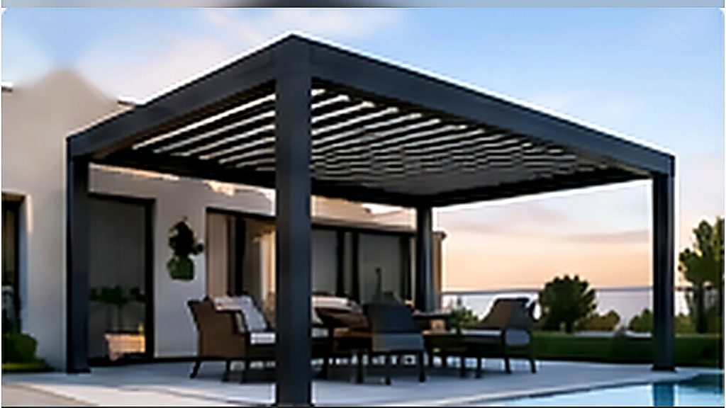 Hazır Pergola 5 × 3 m – 2,75 m Ön Direk