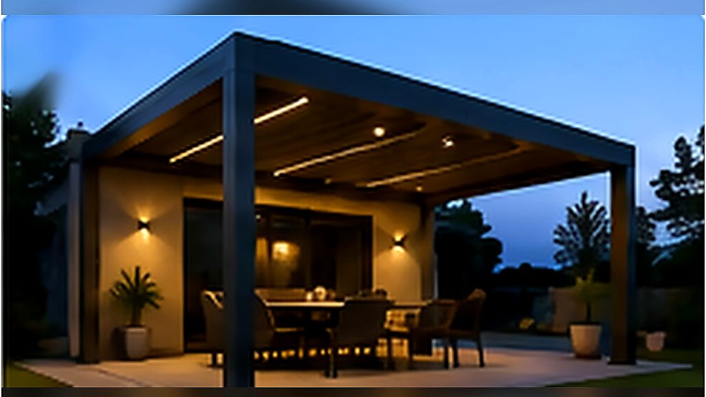 Hazır Pergola 5 × 3 m – 3 m Ön Direk