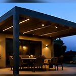 Hazır Pergola 5 × 3 m – 3 m Ön Direk