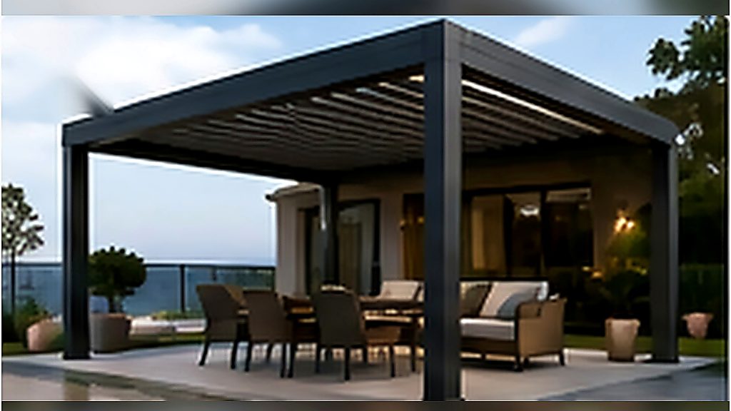 Hazır Pergola 5 × 3,50 m – 3 m Ön Direk