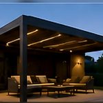 Hazır Pergola 5 × 4 m – 2,75 m Ön Direk