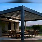 Hazır Pergola 5,50 × 3 m – 2,50 m Ön Direk