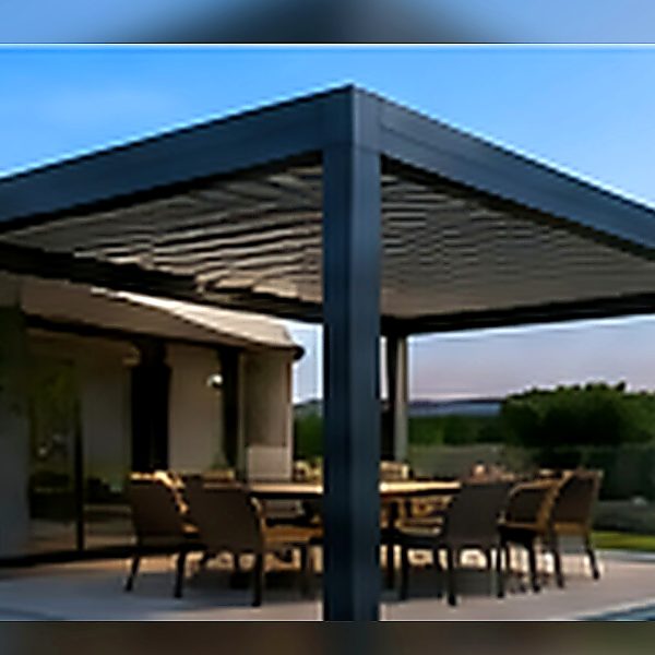 Hazır Pergola 5,50 × 3 m – 2,50 m Ön Direk