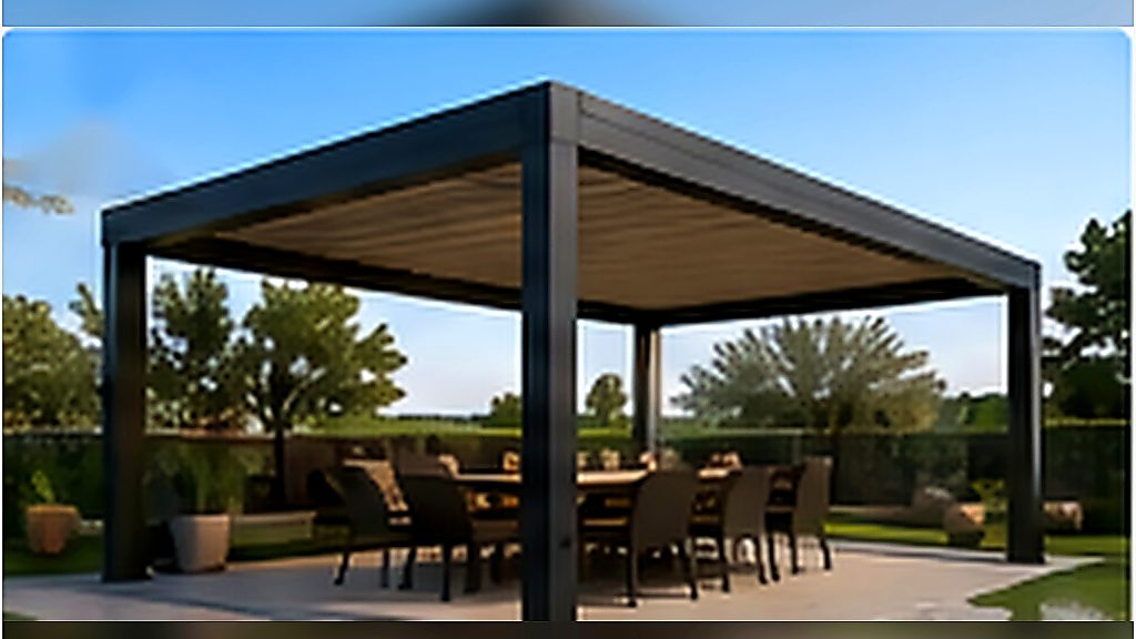 Hazır Pergola 5,50 × 3 m – 2,75 m Ön Direk