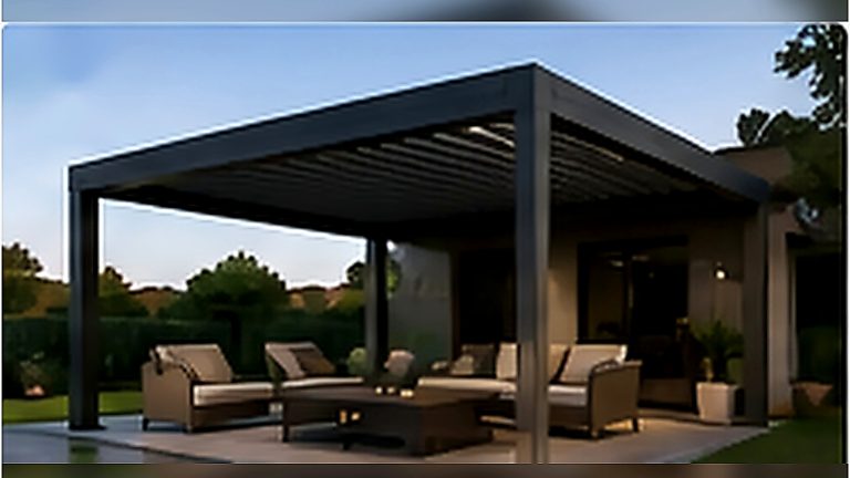 Hazır Pergola 5,50 × 3 m – 3 m Ön Direk