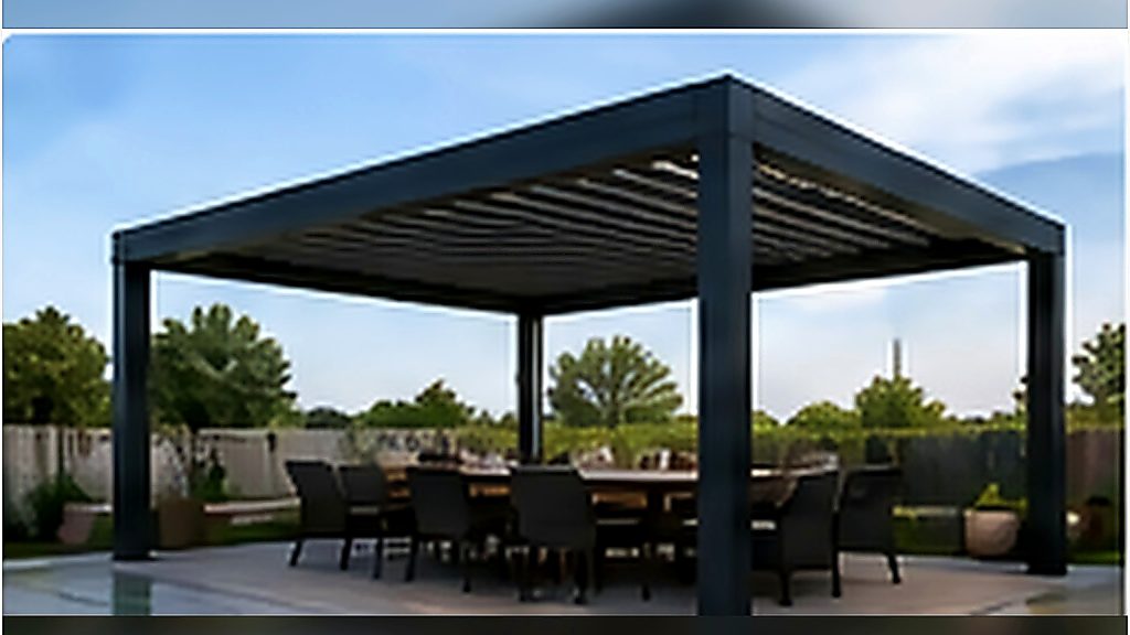 Hazır Pergola 5,50 × 4 m – 2,75 m Ön Direk