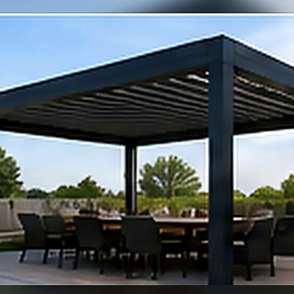 Hazır Pergola 5,50 × 4 m – 2,75 m Ön Direk