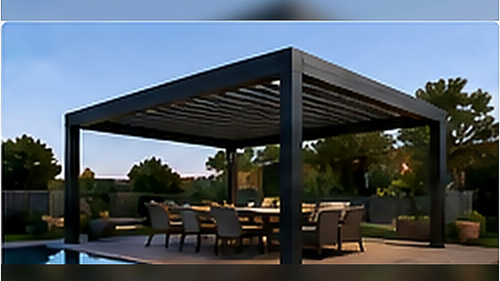 Hazır Pergola 6 × 3 m – 3 m Ön Direk
