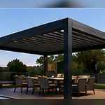 Hazır Pergola 6 × 3 m – 3 m Ön Direk